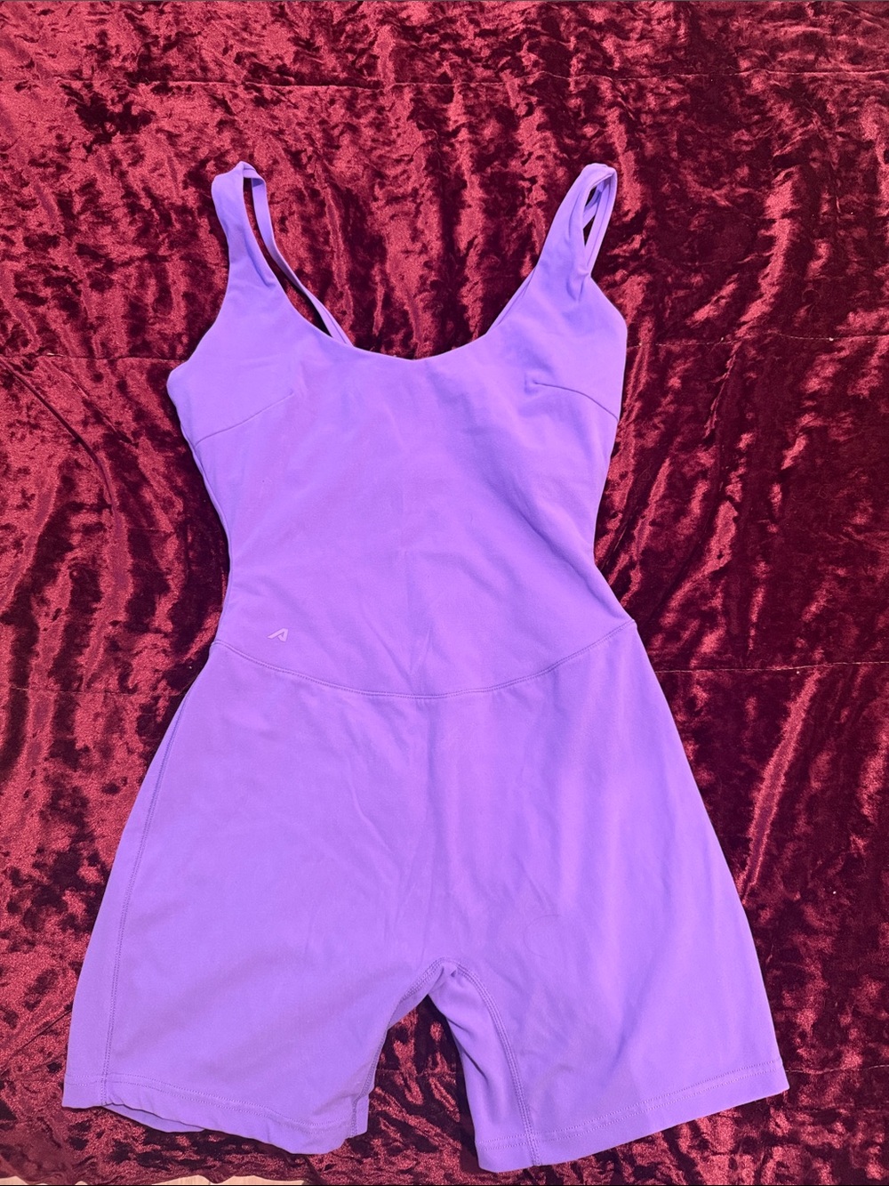 Alphalete Tenacity Bodysuit Purple - S